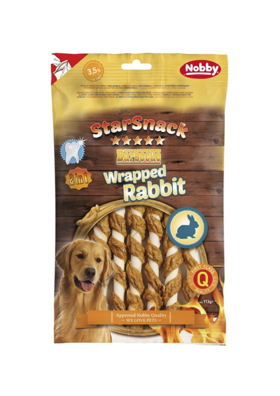 StarSnack Barbecue Wrapped Rabbit