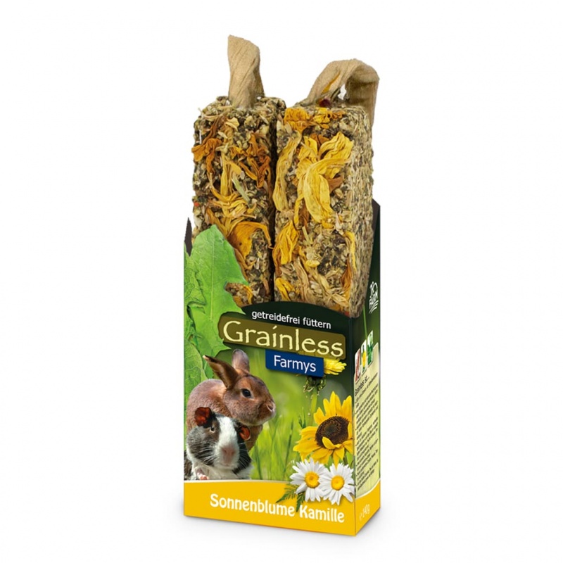 JR Grainless Farmys Sonnenblume-Kamille 140 g