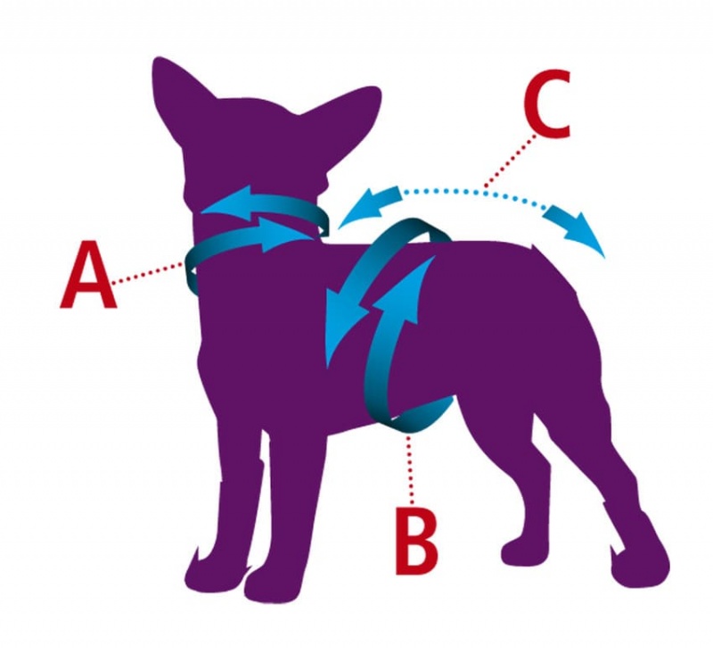 swisspet Wety Hundebademantel XS blau