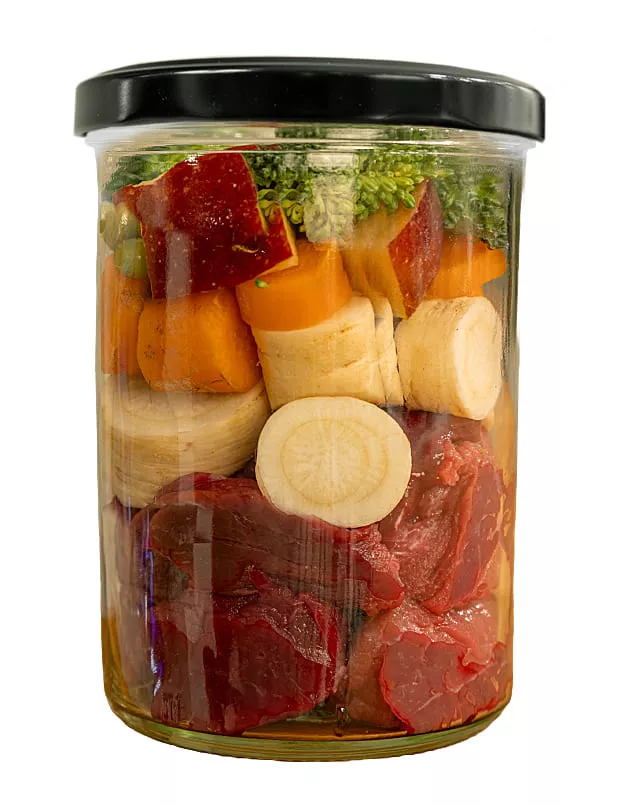 Fidelis Pferd mit Pastinake, Karotte und Brokkoliim Glas 400g