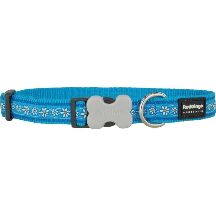 RedDingo Dog Collar Design Turquoise S