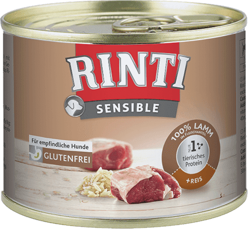 Rinti Sensible Lamm & Reis 185g