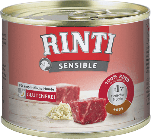 Rinti Sensible Rind & Reis 185g