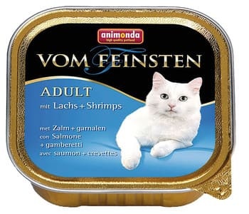 Vom Feinsten ADULT Lachs + Shrimps 100g