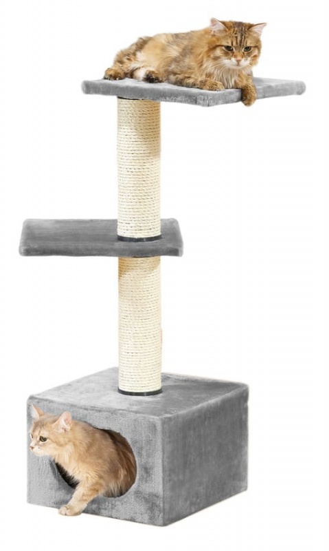 swisspet Quasimo Kratzbaum, grau