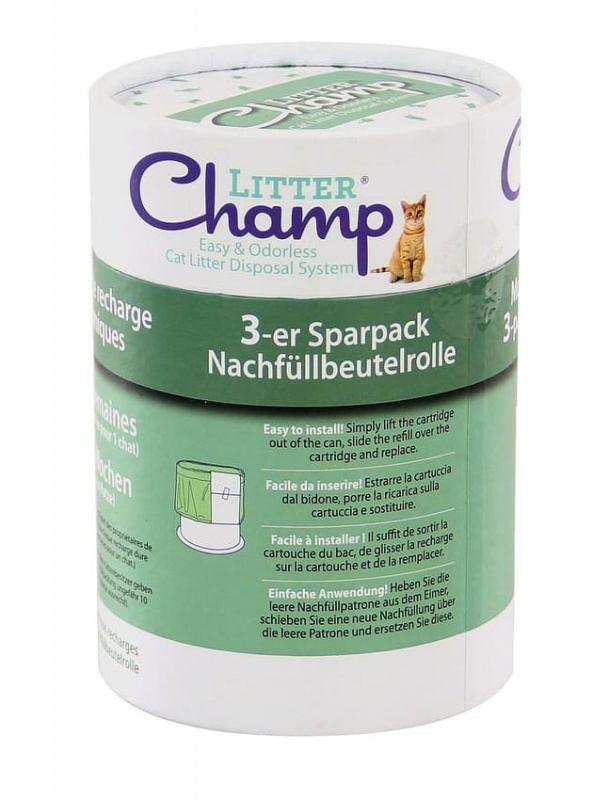 Nachfüllbeutel zu Litter Champ 3er Pack