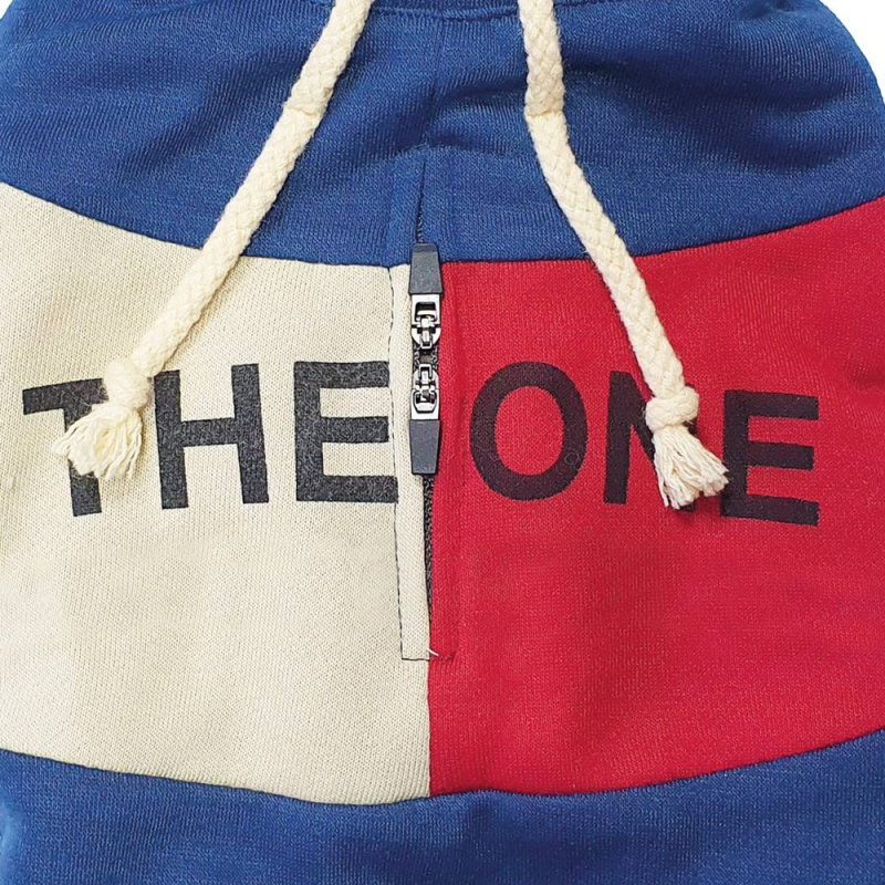 Hundemantel THE ONE navy-rot 32 cm