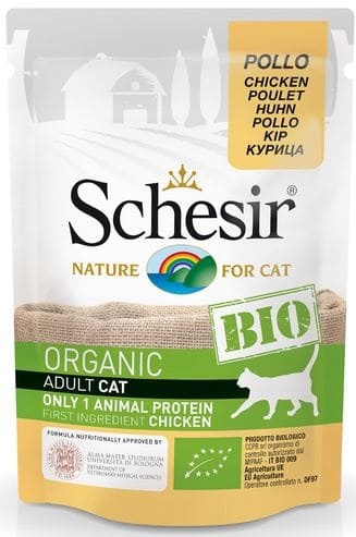 SCHESIR BIO Adult Cat Huhn 85g