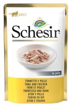 SCHESIR J. Thunfisch&Hühnerfilet 85g