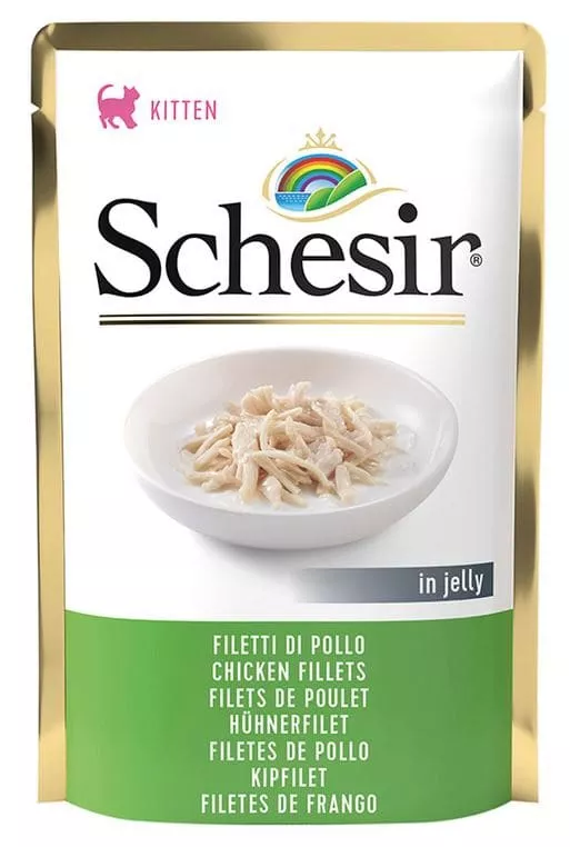 SCHESIR J. Kitten Hühnerfilet 85g