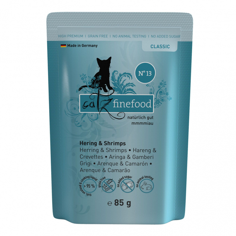 catz finefood No.13 Hering&Krabben 85g