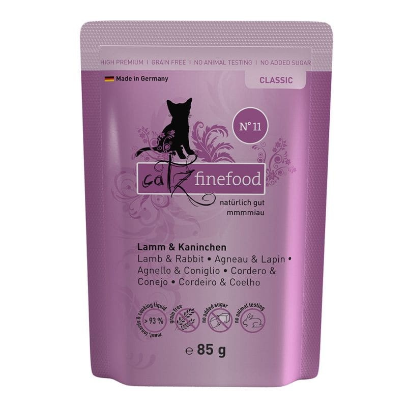 catz finefood No.11 Lamm&Kaninchen 85g