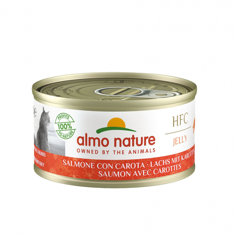 Almo HFC Jelly Ad. Lachs&Karotten 70g