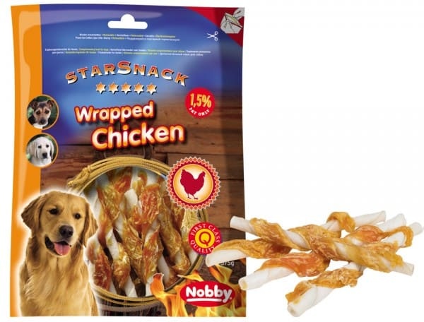 StarSnack Barbecue Wrapped Chicken 375 g
