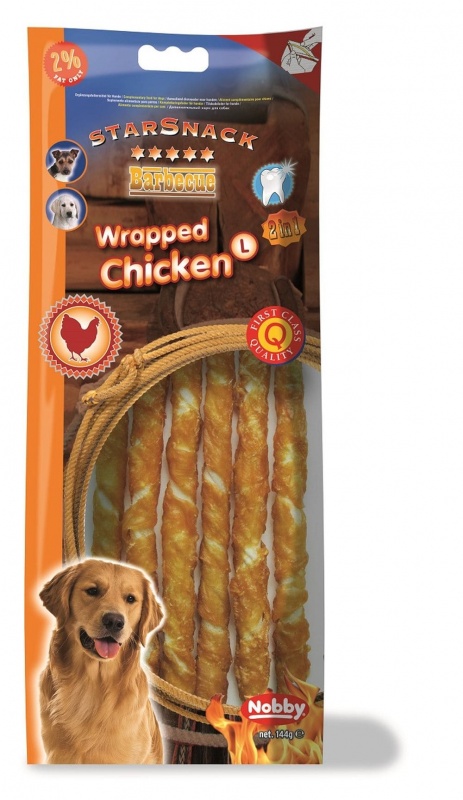 StarSnack Barbecue Wrapped Chicken L