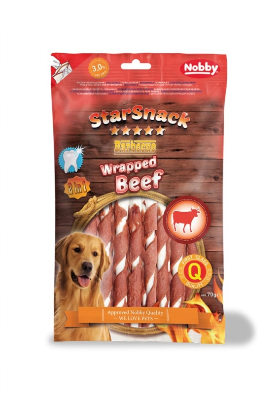 StarSnack Barbecue Wrapped Beef 70 g
