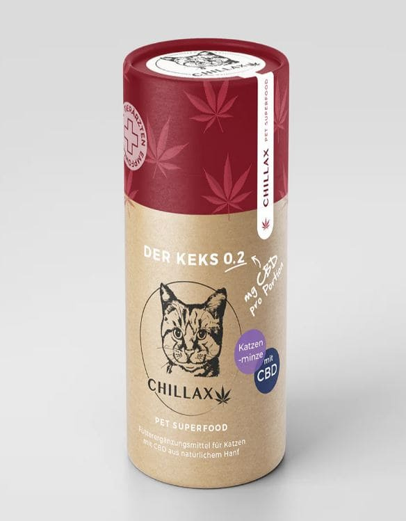 Katzenkekse - Katzenminze - 0.2 mg CBD - Total 120 mg CBD