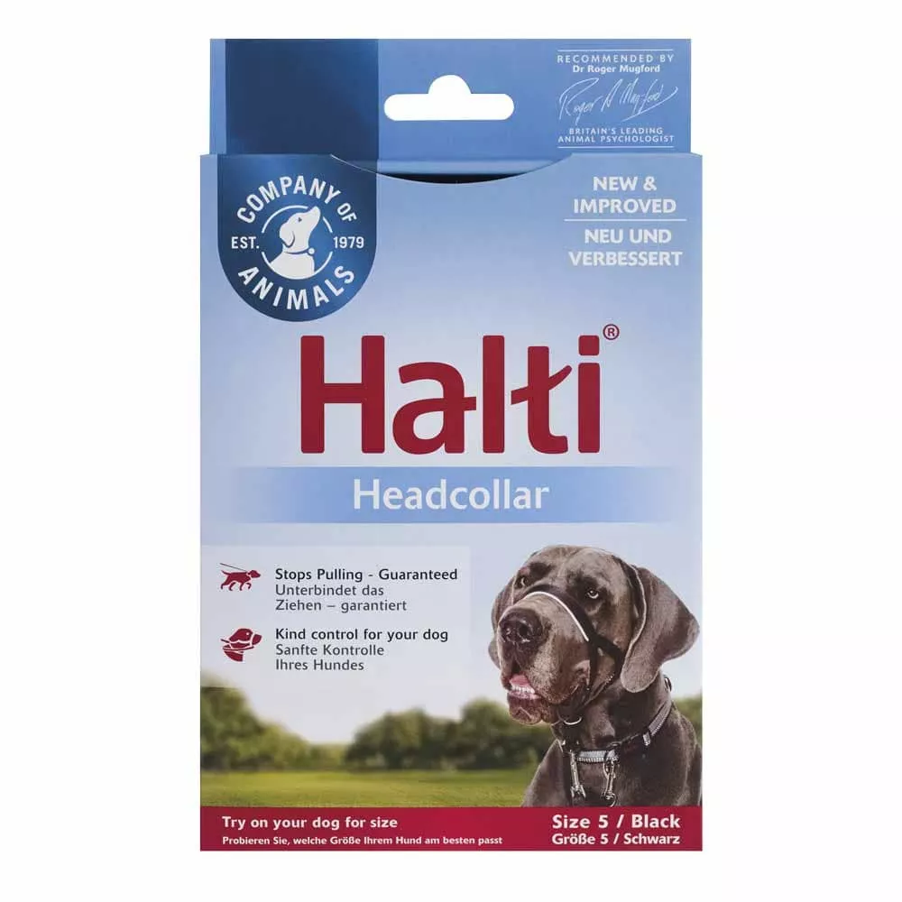 Halti Gr.5 schwarz 51-73 cm