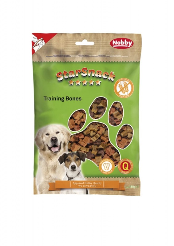 StarSnack Training Bones getreidefrei Tüte, 180