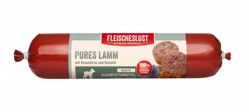 Pures Lamm und Hirse 800g