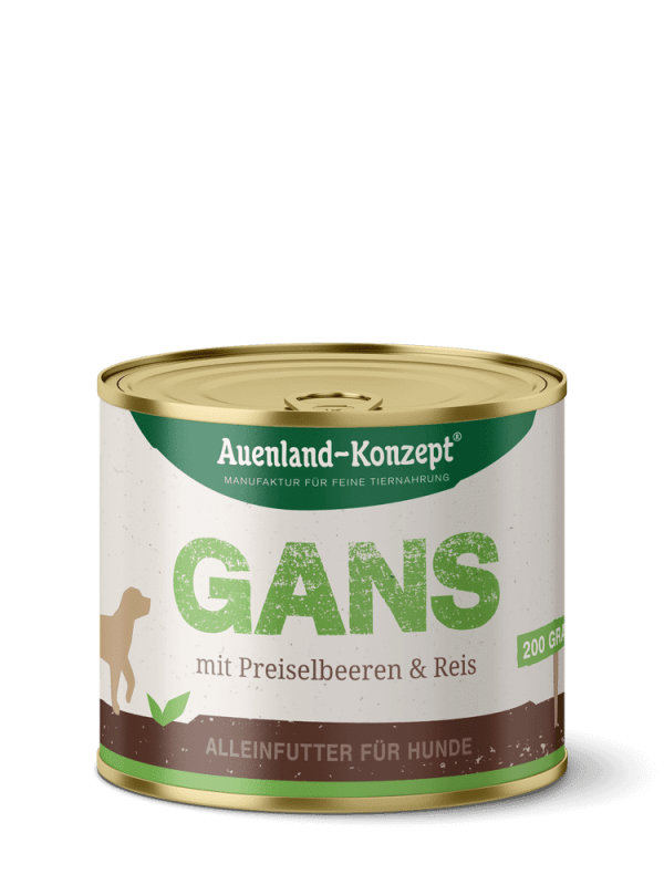 Auenland Gans mit Preiselbeeren 200g