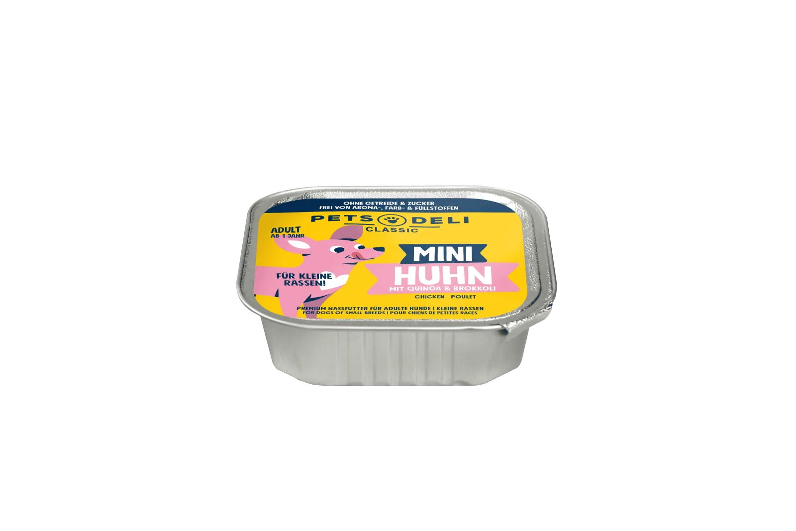 Pets Deli Mini Huhn mit Quinoa, Brokkoli & Himbeere 100g