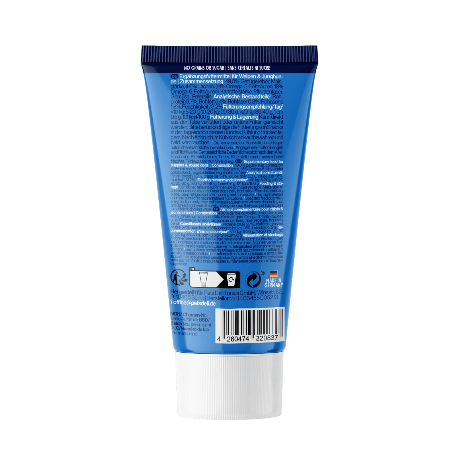 Pets Deli Junior Geflügelpastete 75g