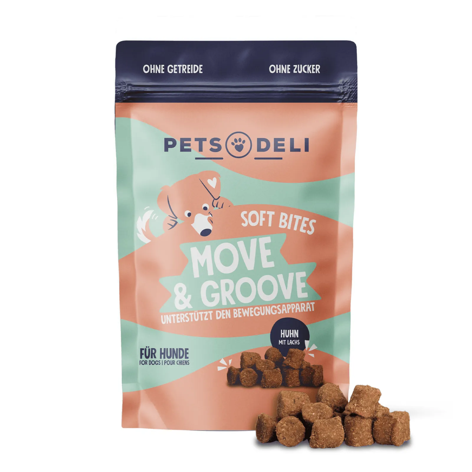 Pets Deli Soft Bites Move & Groove Gelenksnack