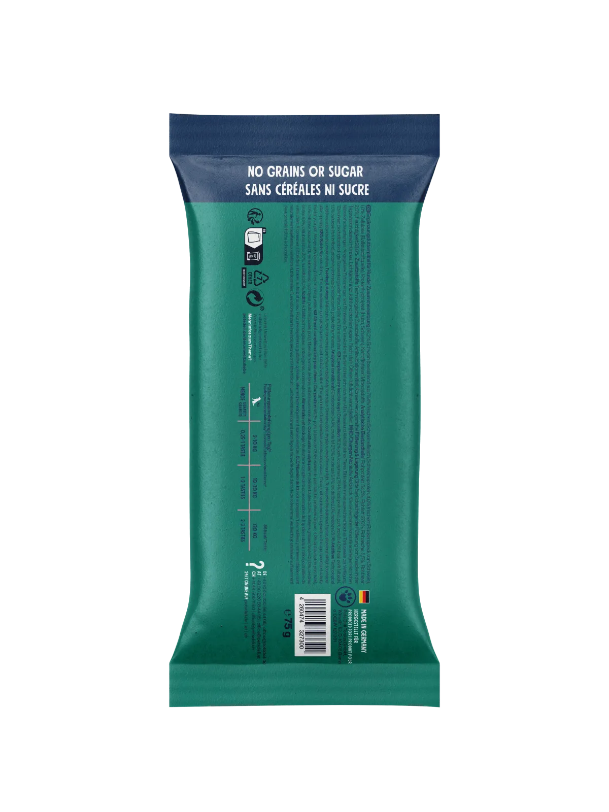 Pets Deli Tasties Snack Tasties Bacon 75g