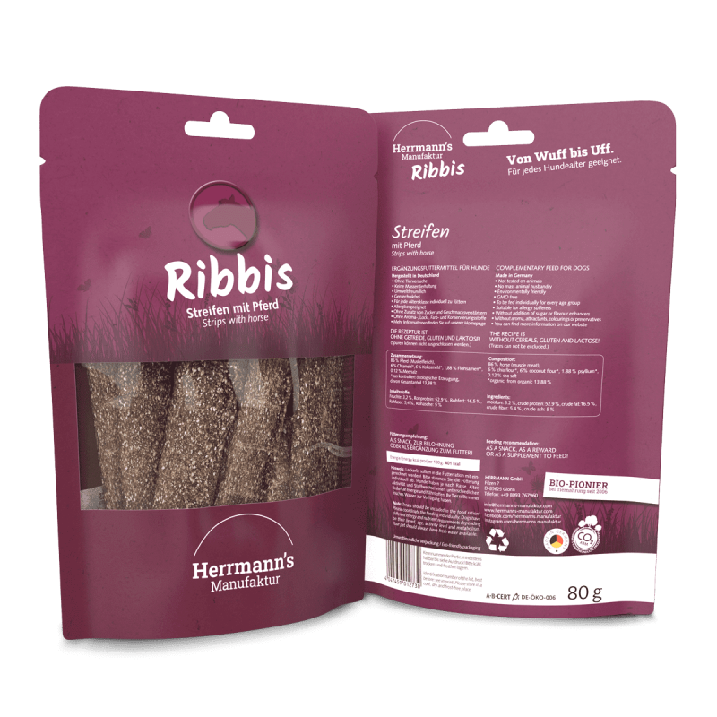 HM Ribbis Pferd 80g