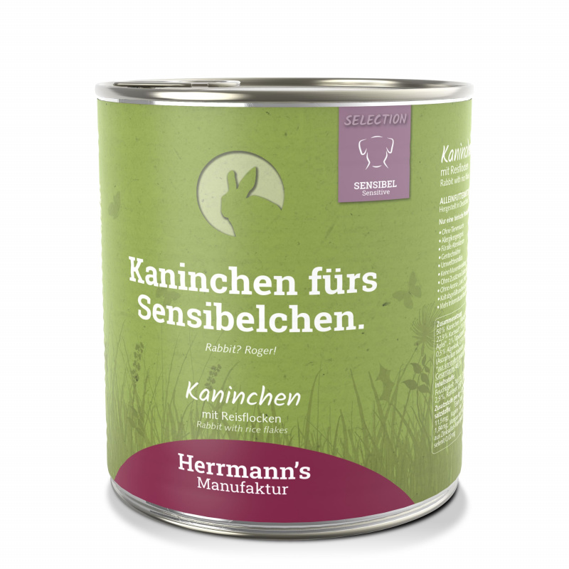 HM Sensibel Kaninchen 800g