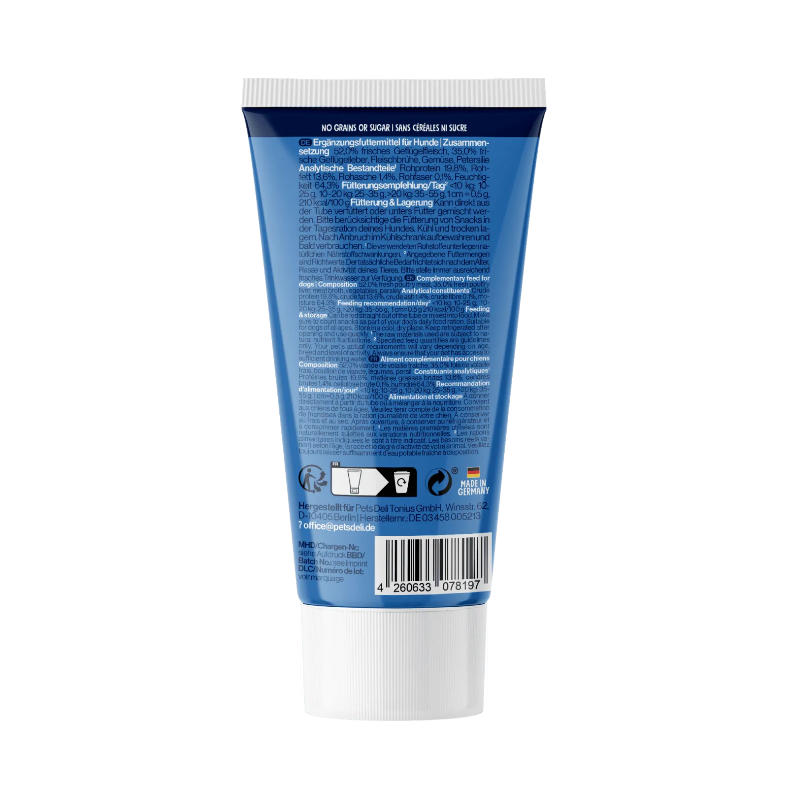 Pets Deli Geflügelpastete 75g