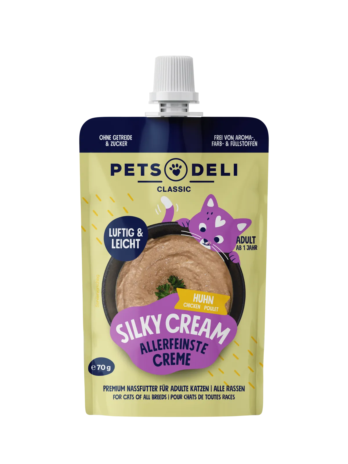 Pets Deli Silky Cream Silky-Cream Huhn 70g