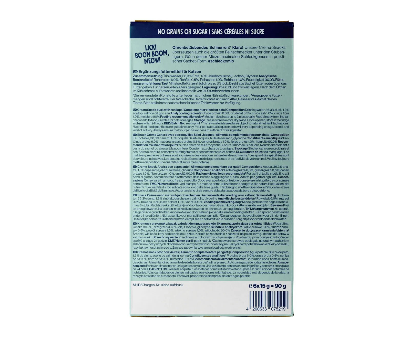 Pets Deli Creme Cremesnack Ente 90g