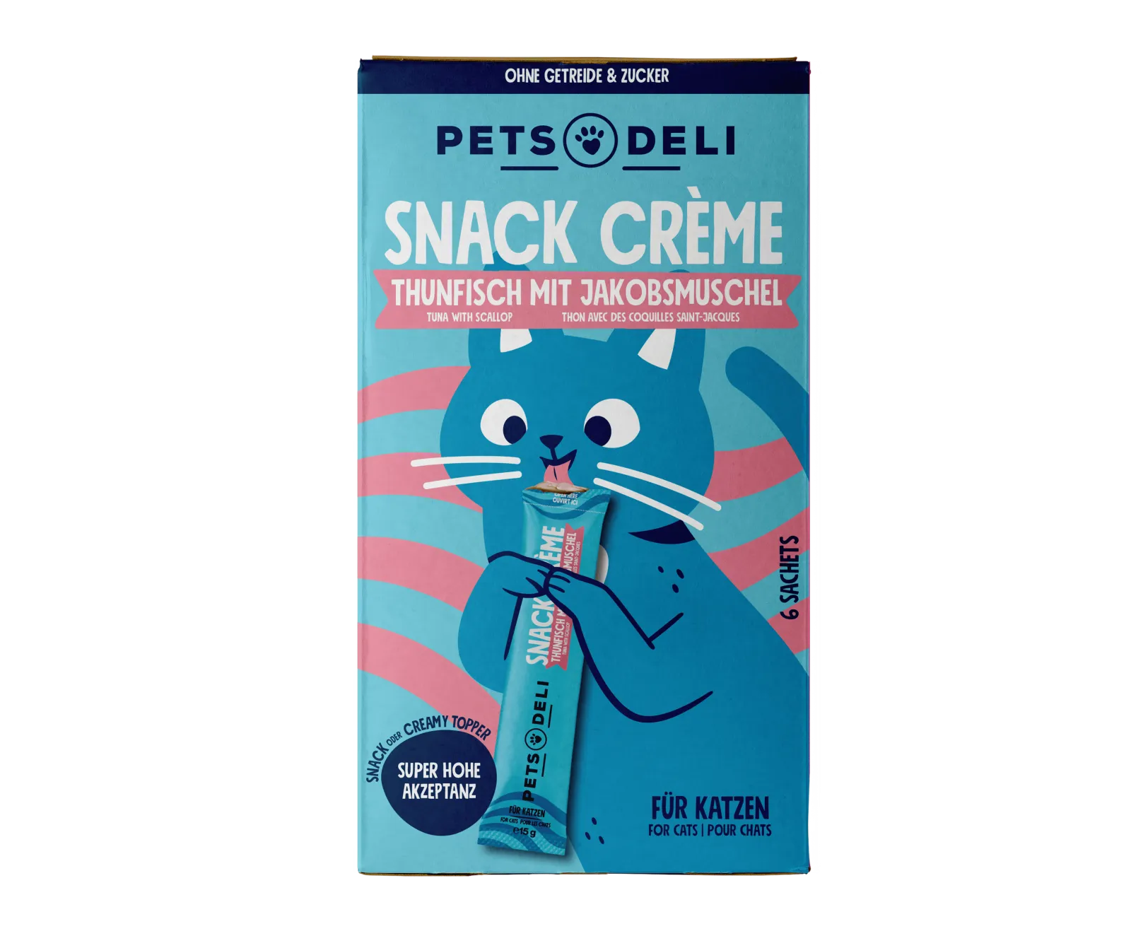 Pets Deli Creme Cremesnack Thunfisch 90g