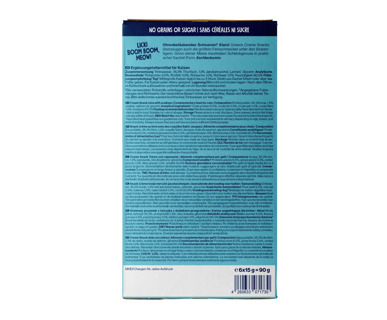 Pets Deli Creme Cremesnack Thunfisch 90g