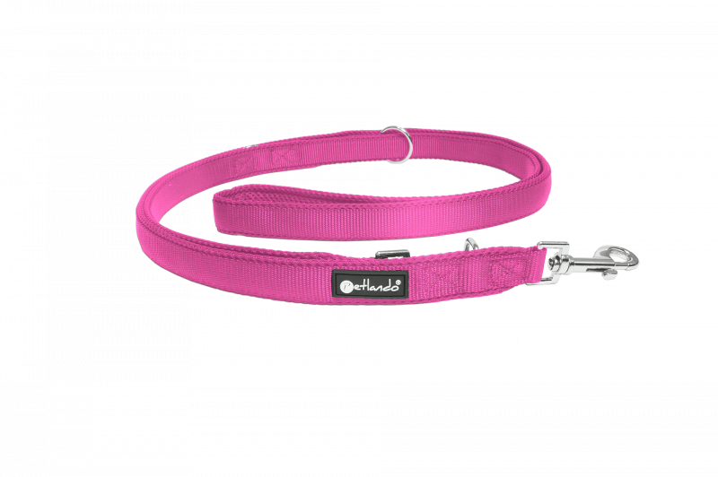 Mesh verstellbare Führleine S fuchsia