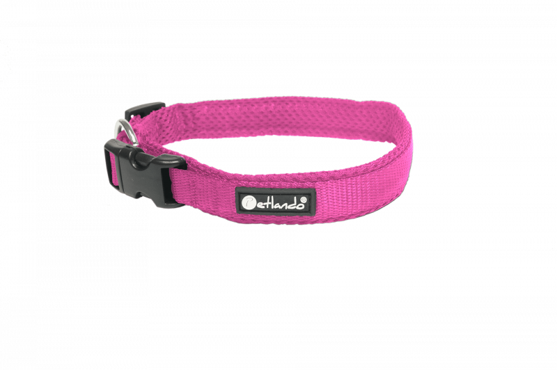 Mesh Halsband XL fuchsia