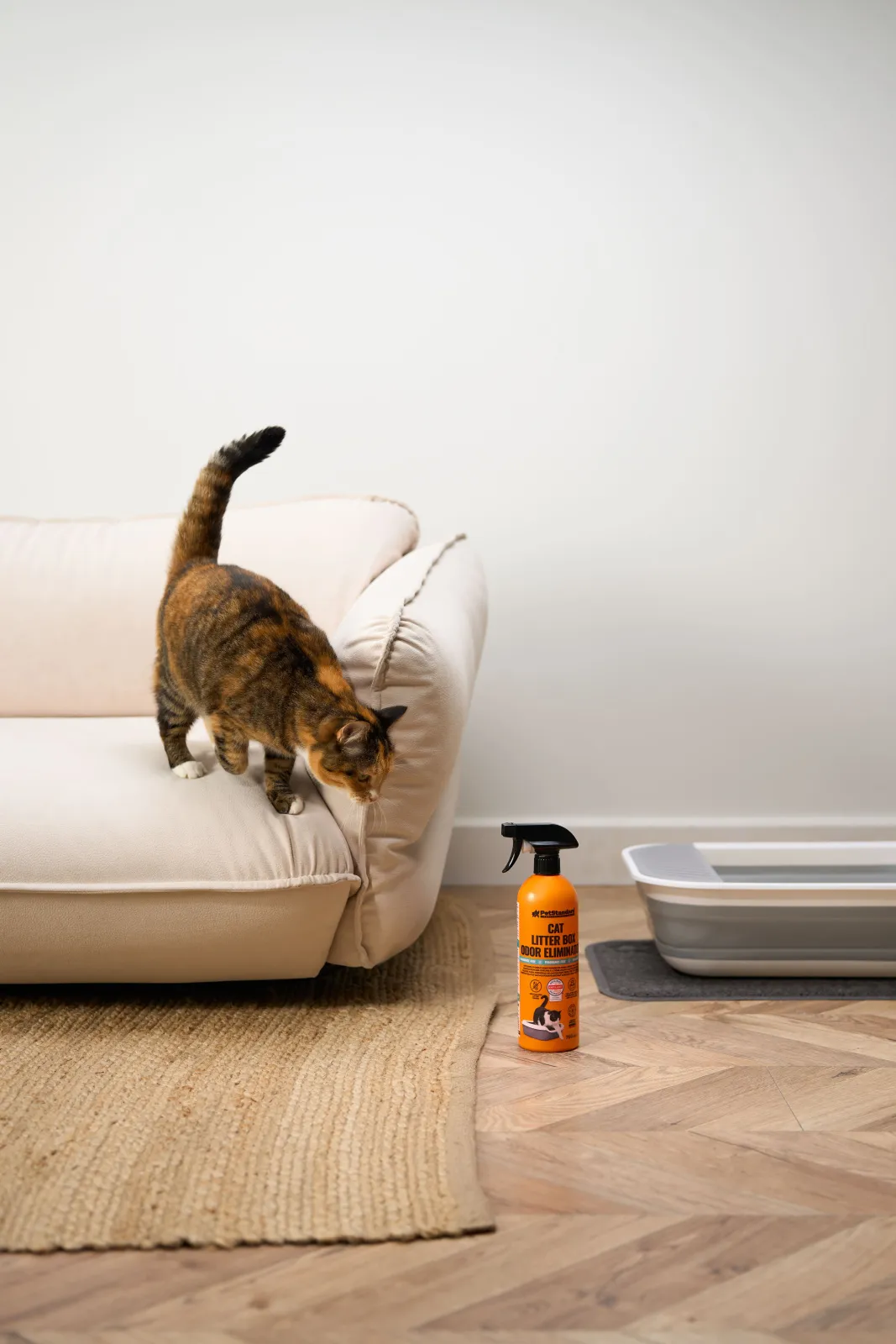 PetStandard Cat Litter Box Odor Eliminator 750 ml