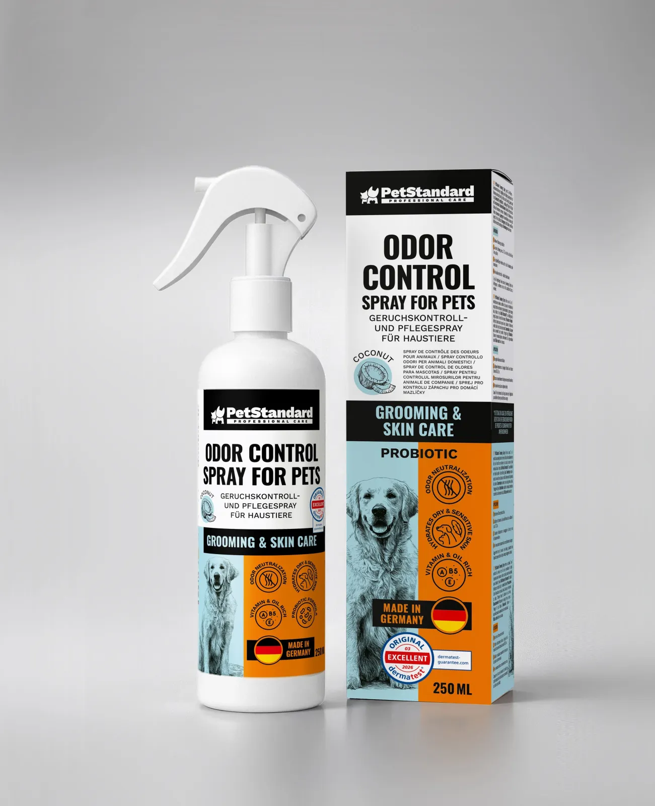 PetStandard Odor Control Spray for Pets 250 m