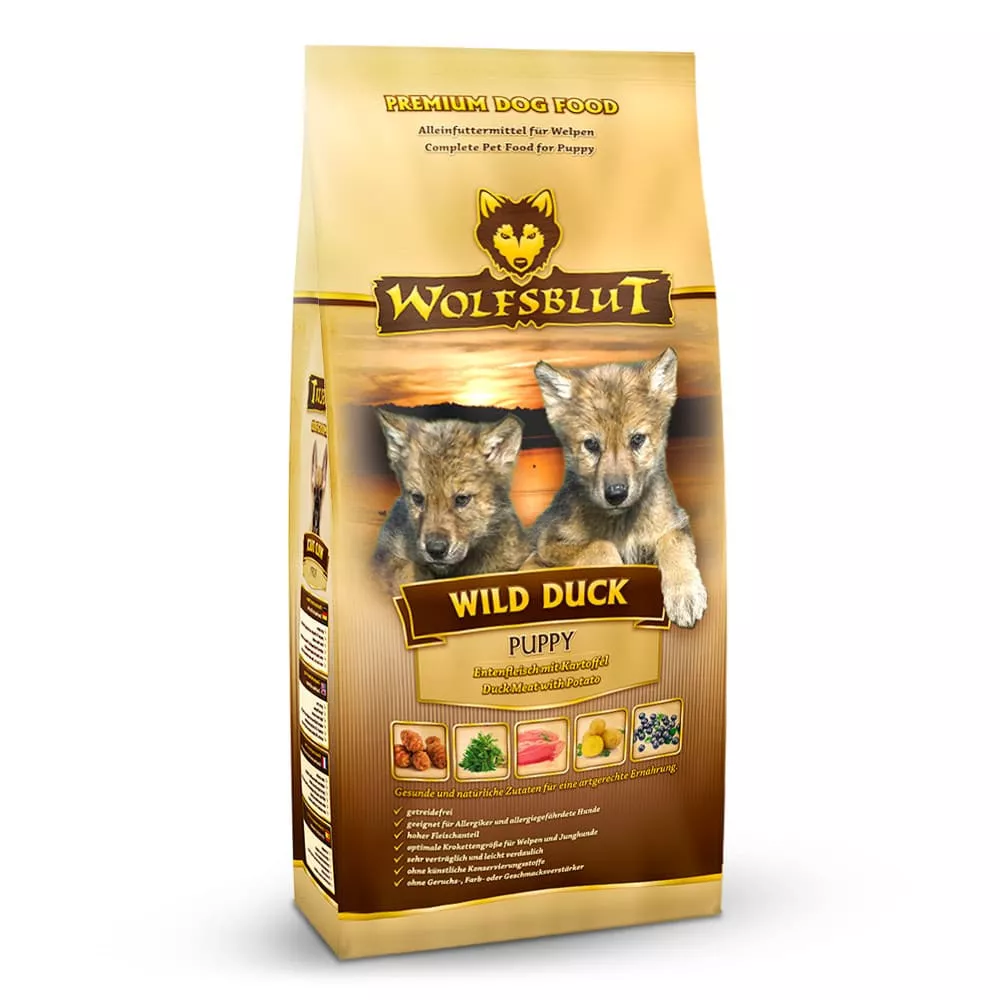 Wild Duck Puppy - Ente mit Kartoffel 2 kg