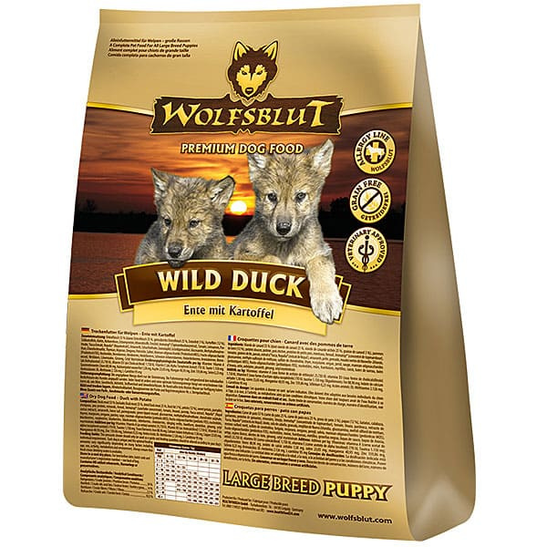 Wild Duck Large Breed Puppy - Ente mit Kartoffel 2 kg