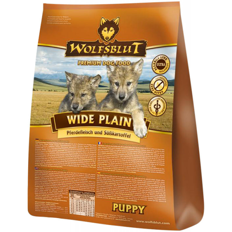 Wide Plain Puppy - Pferd mit Süßkartoffel 2 kg