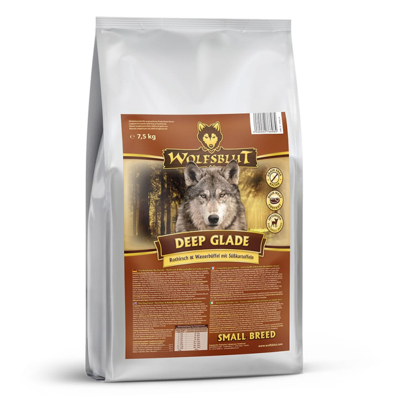 Deep Glade Small Breed - Rothirsch mit Süßkartoffel 7,5 kg