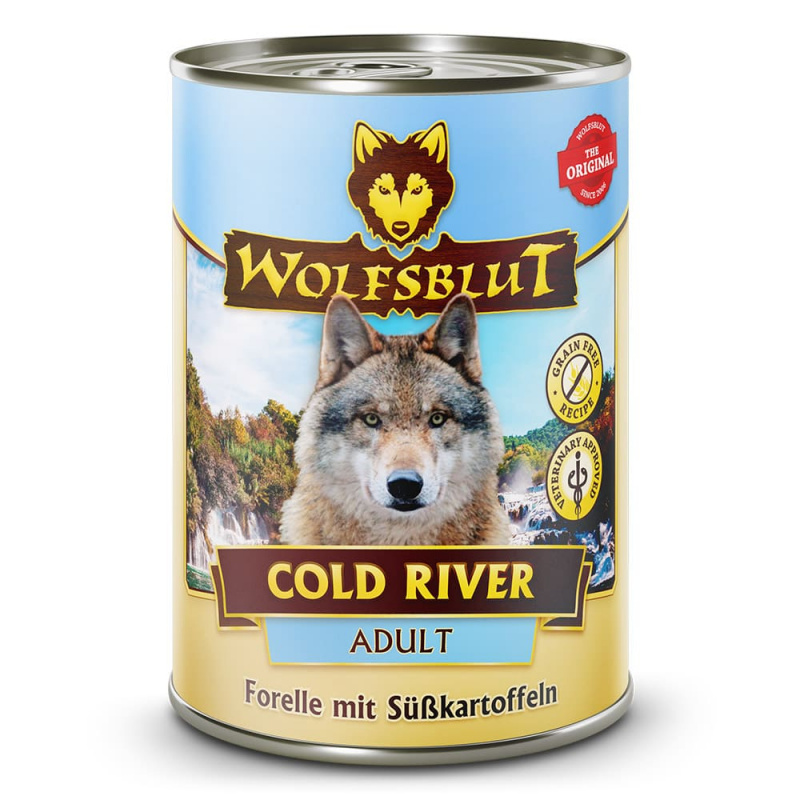 Cold River Adult - Forelle mit Süßkartoffel 395 g
