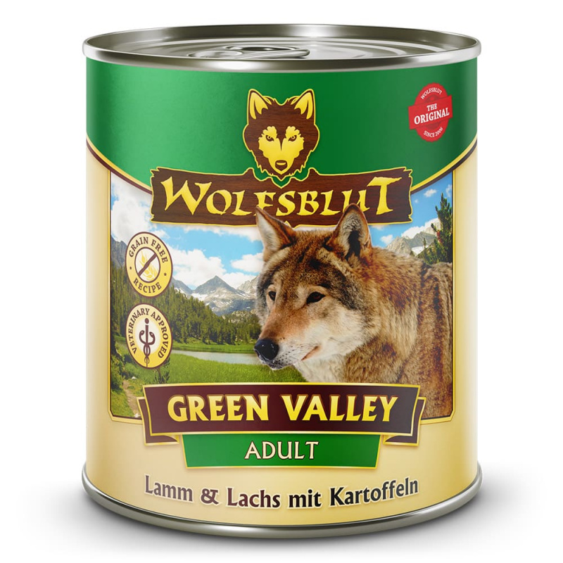 Green Valley Adult - Lamm & Lachs mit Kartoffel 800 g