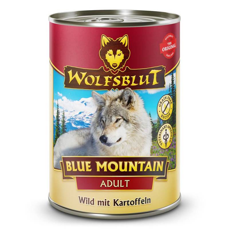 Blue Mountain Adult - Wild mit Kartoffel 395 g