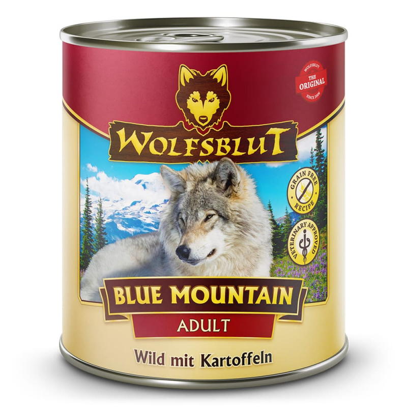 Blue Mountain Adult - Wild mit Kartoffel 800 g
