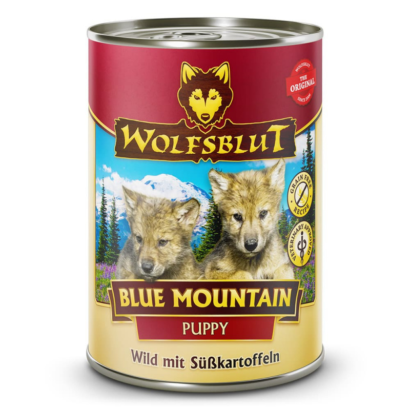 Blue Mountain Puppy - Wild mit Süßkartoffel 395 g