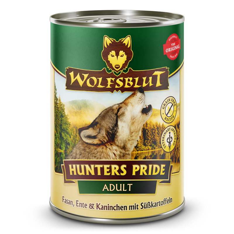 Hunters Pride Adult - Fasan & Ente & Kaninchen 395 g